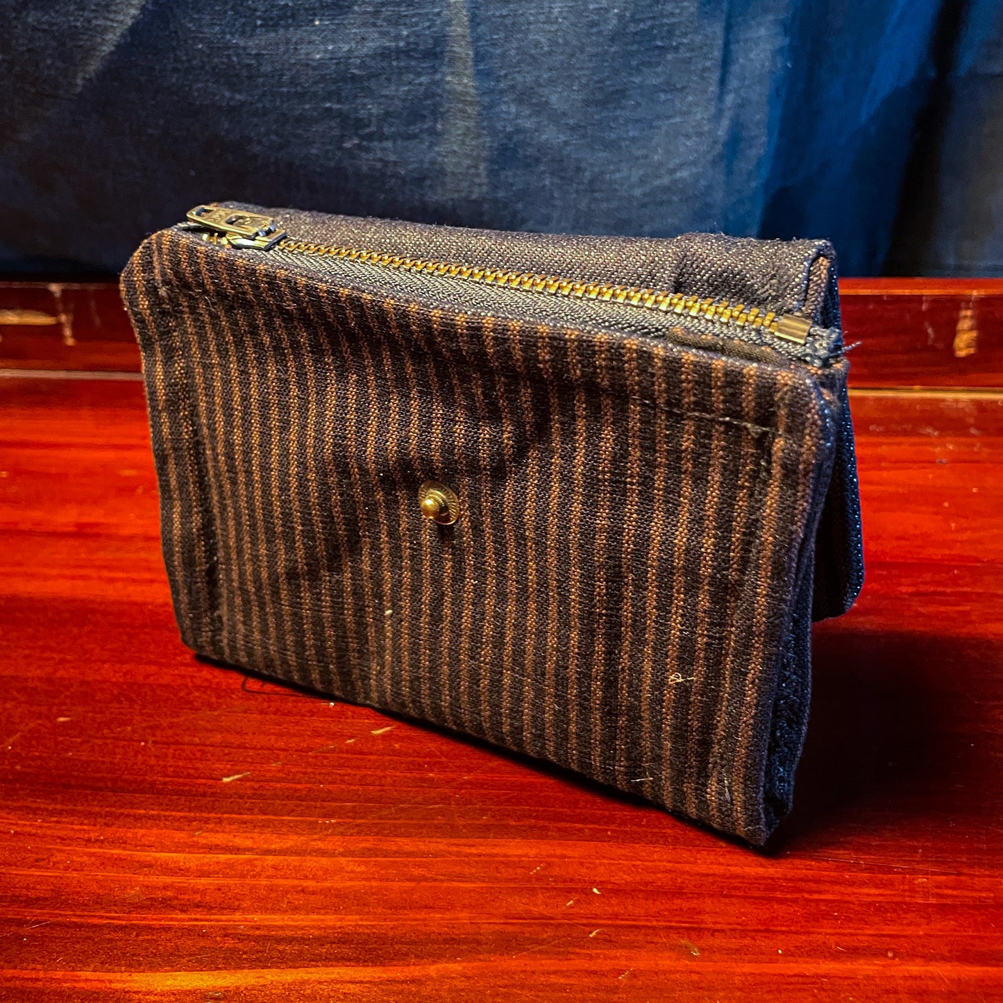 Daruma Kokobo Fabric Wallet - Japanese fabric