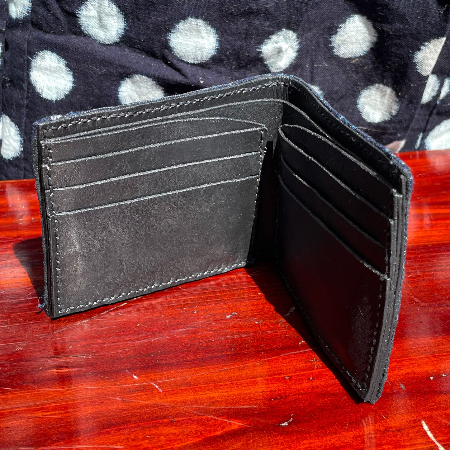 Daruma Kokobo Homemade Wallet Sakiori