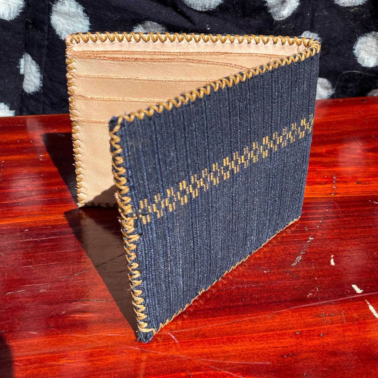 Daruma Kokobo Homemade Wallet Sakiori