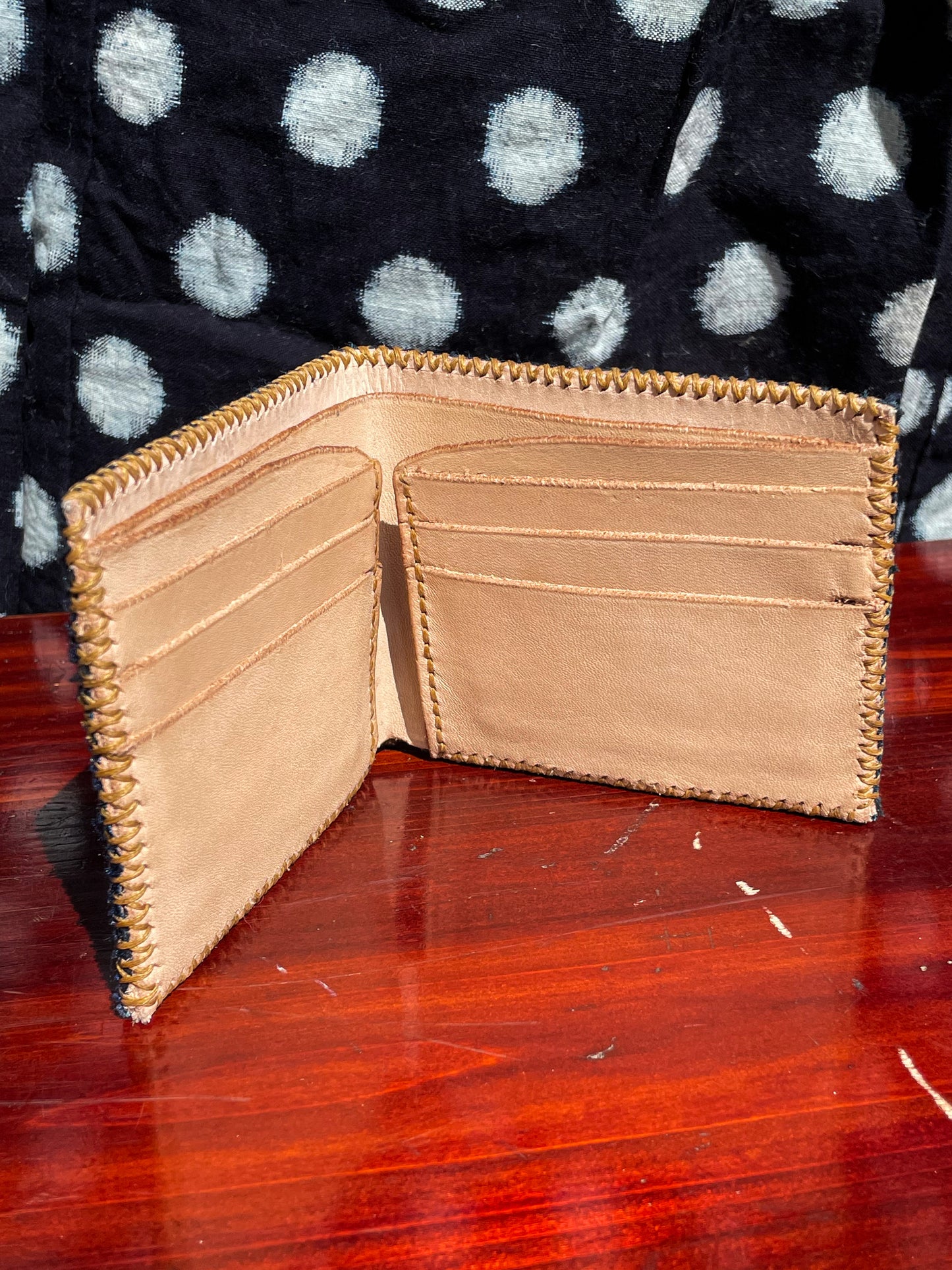 Daruma Kokobo Homemade Wallet Sakiori