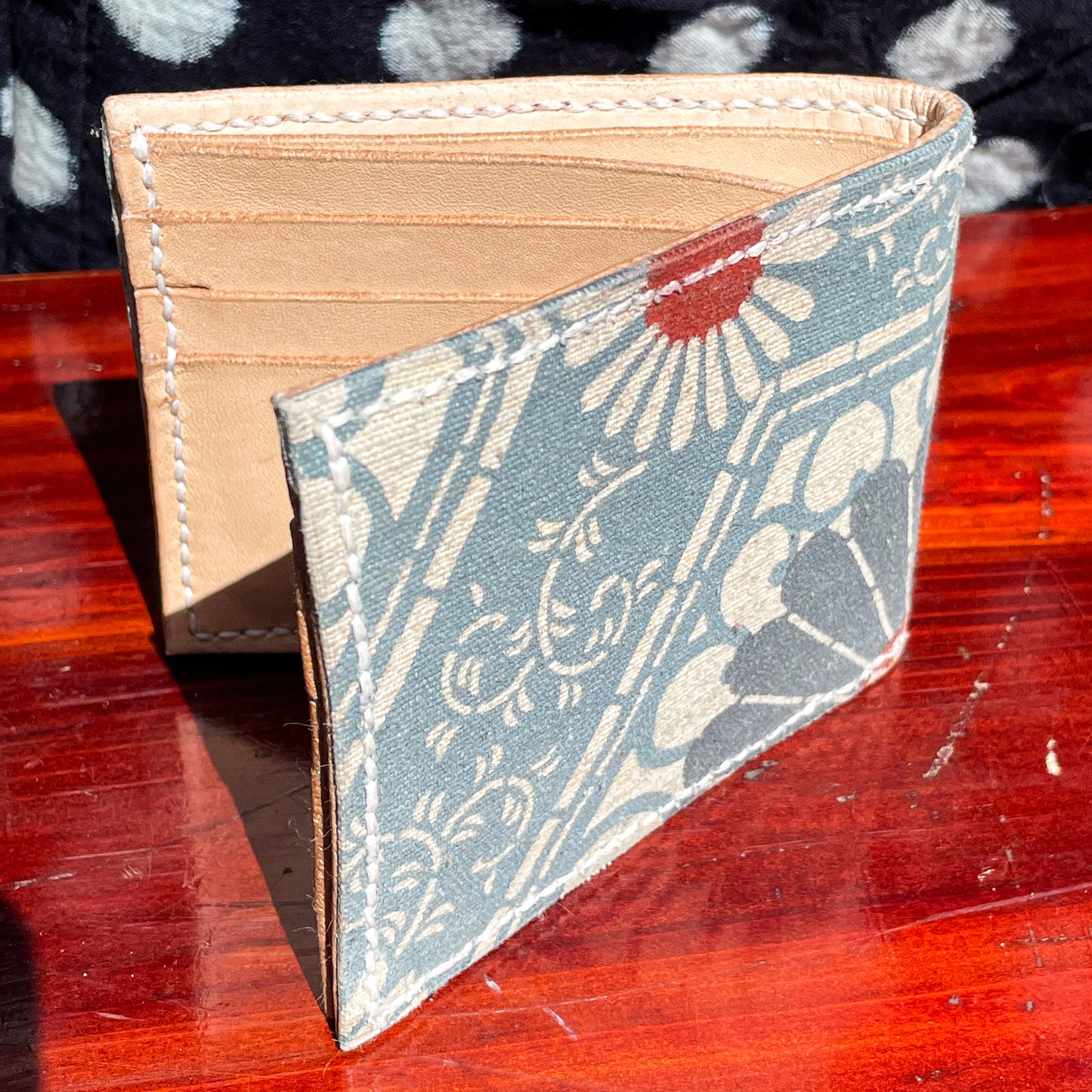 Daruma Kokobo Homemade Wallet Sakiori