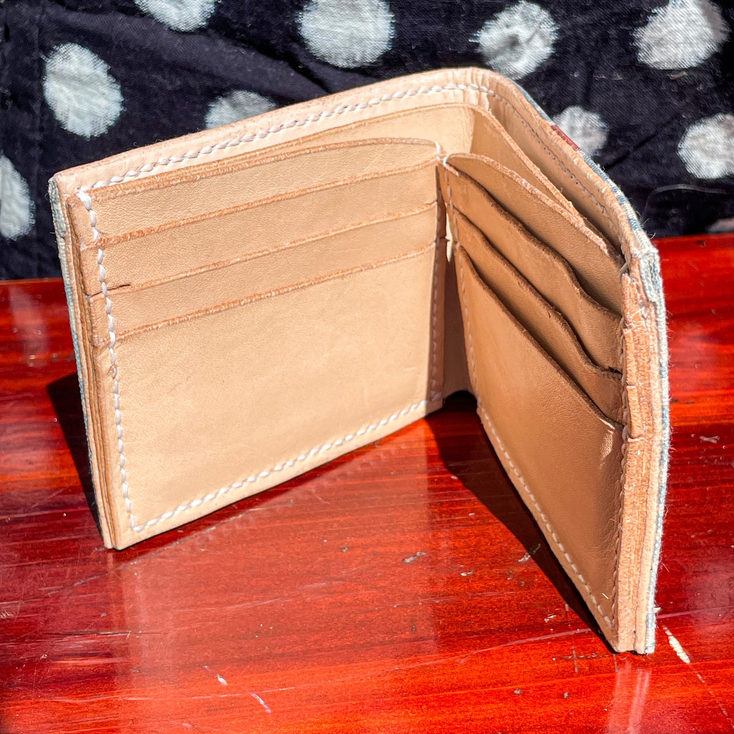 Daruma Kokobo Homemade Wallet Sakiori