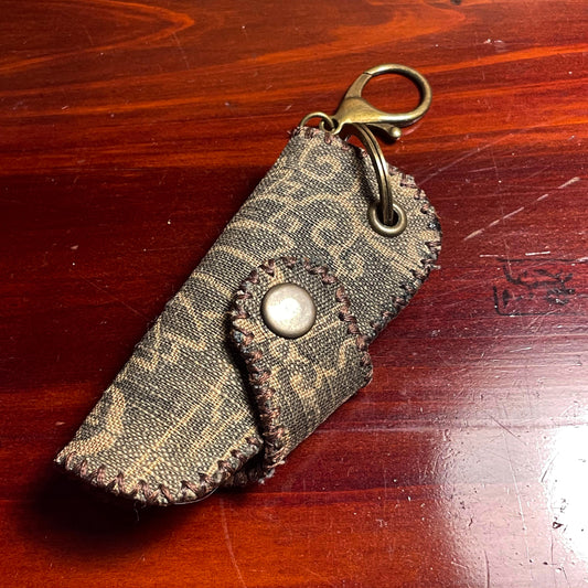 Daruma Kokobo homemade Key Bag Katazome