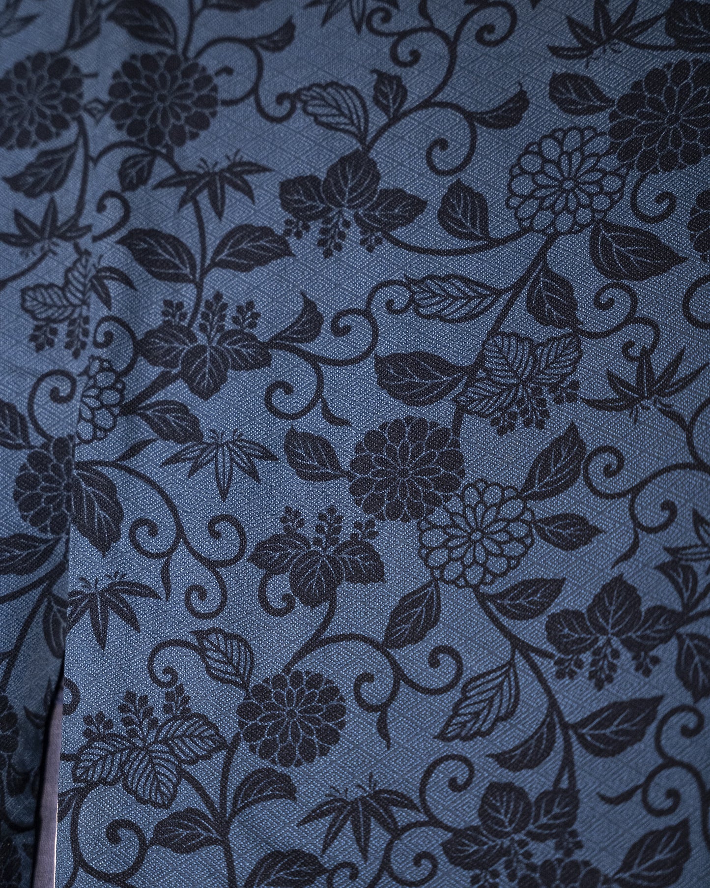 KOMON Kimono - Karakusa in Indigo