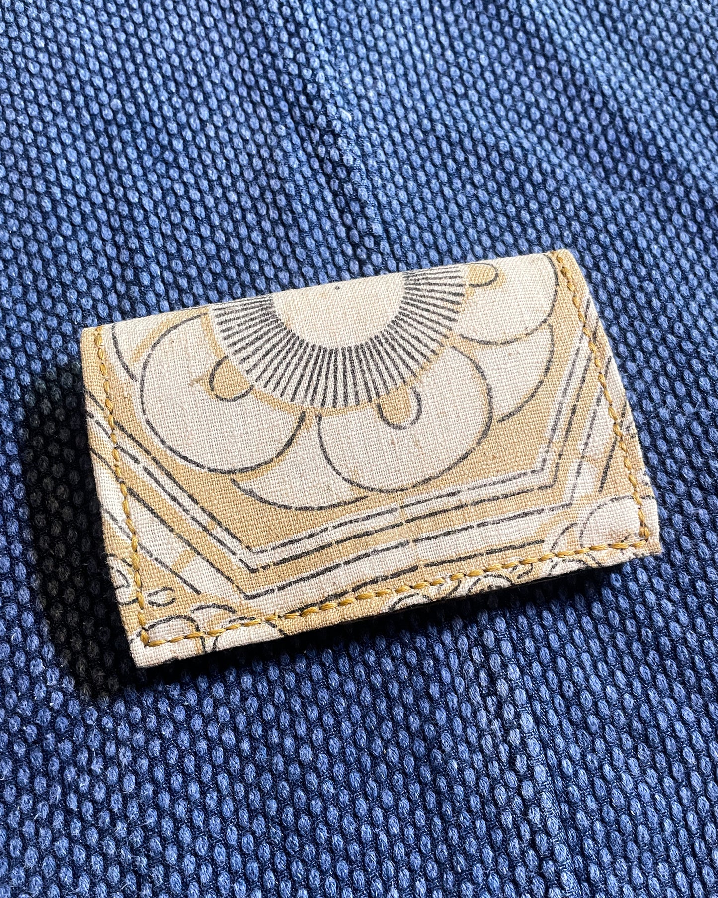 Daruma Kokobo Homemade Wallet Japanese Fabric