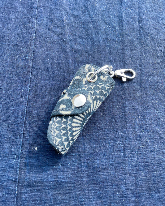 Homemade Key Holder KATAZOME Fabric