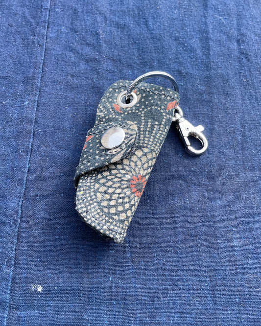 Homemade Key Holder KATAZOME Fabric