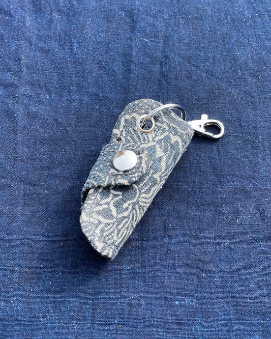 Homemade Key Holder KATAZOME Fabric