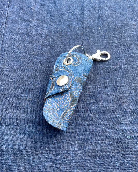 Homemade Key Holder KATAZOME Fabric