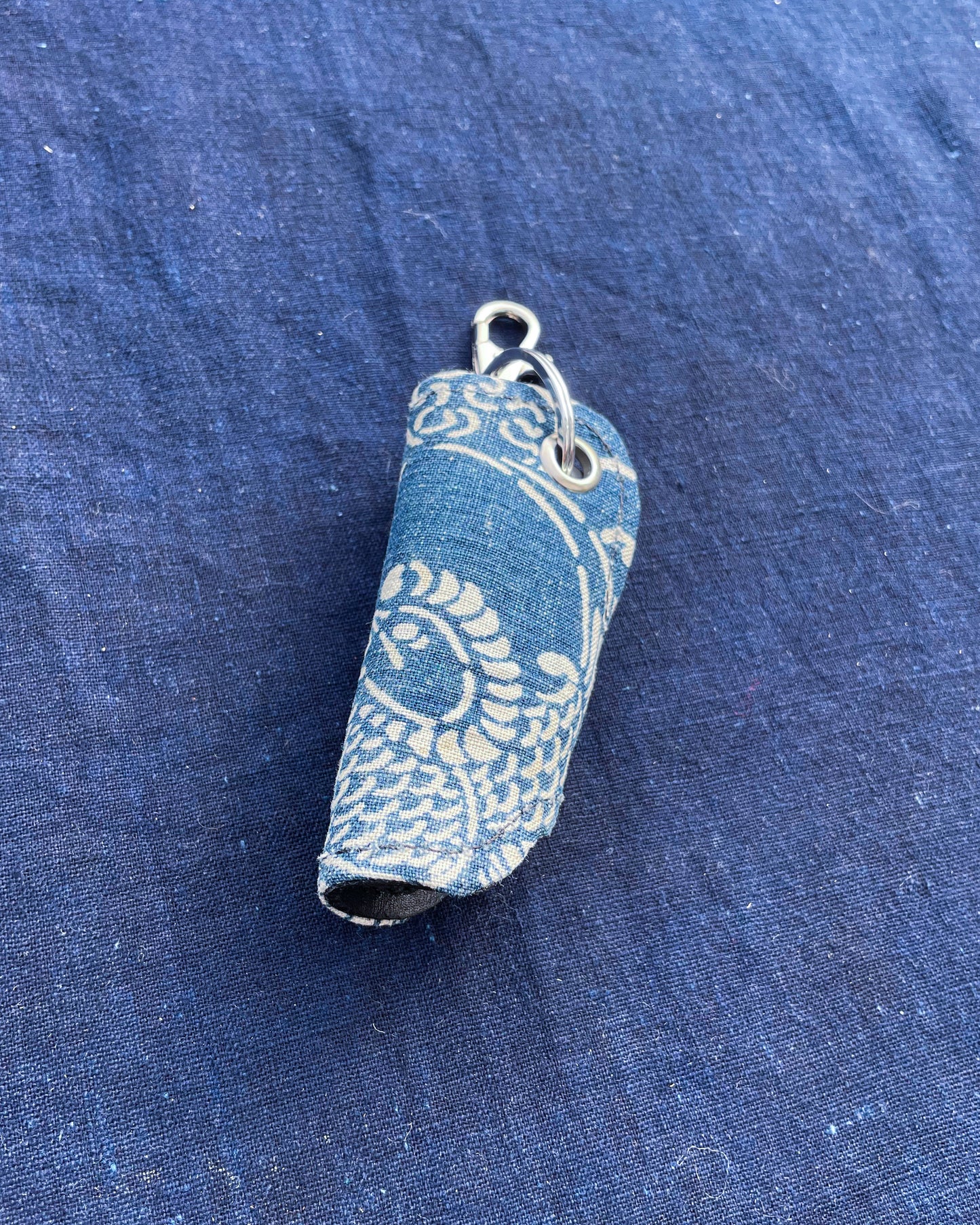 Homemade Key Holder KATAZOME Fabric