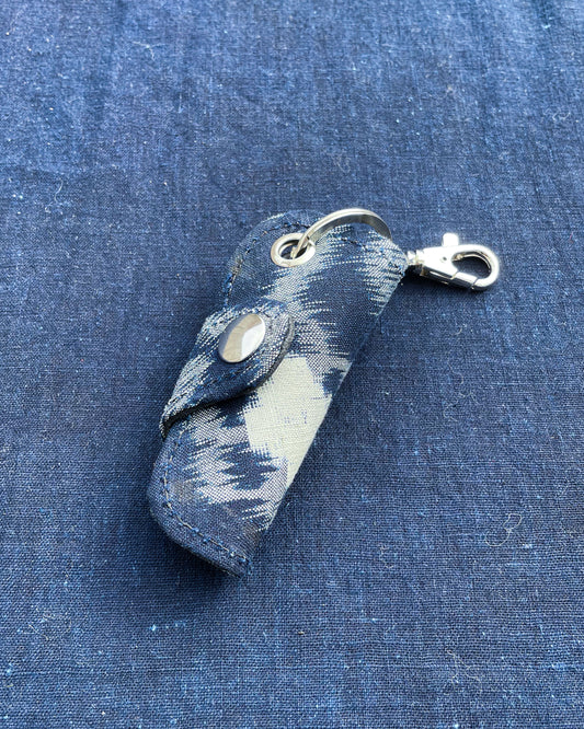 Homemade Key Holder KATAZOME Fabric