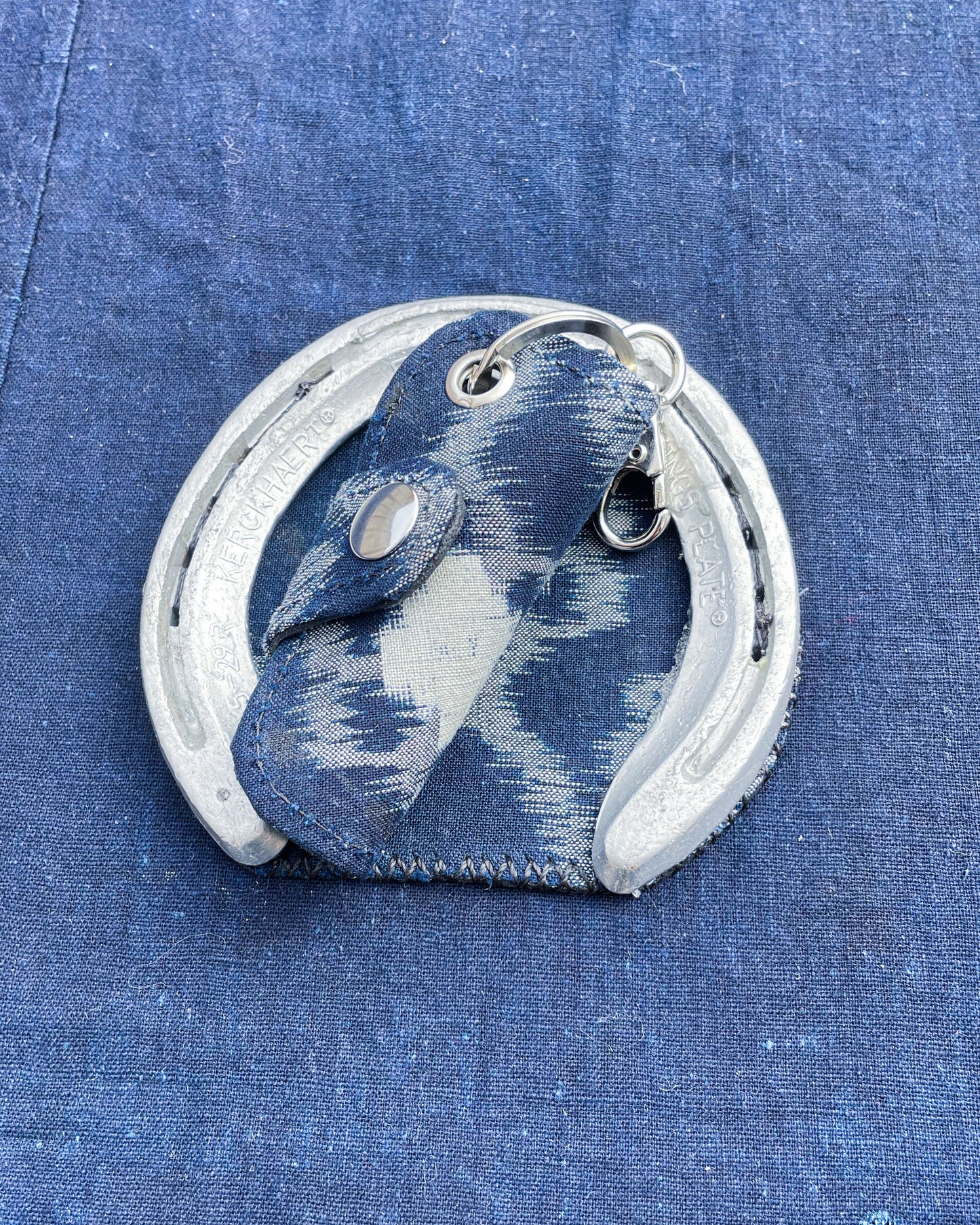 Homemade Key Holder KATAZOME Fabric