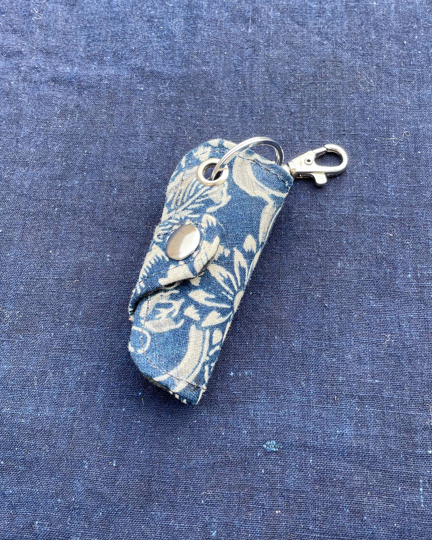 Homemade Key Holder KATAZOME Fabric