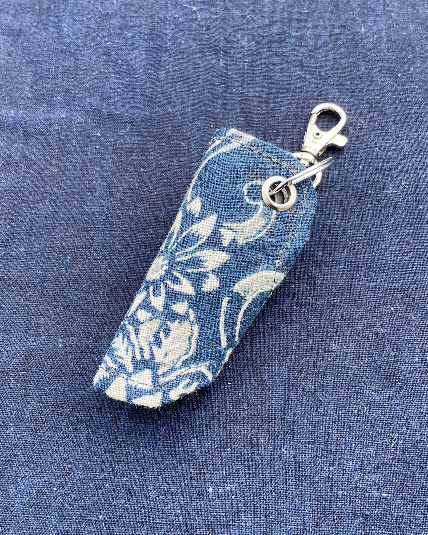 Homemade Key Holder KATAZOME Fabric