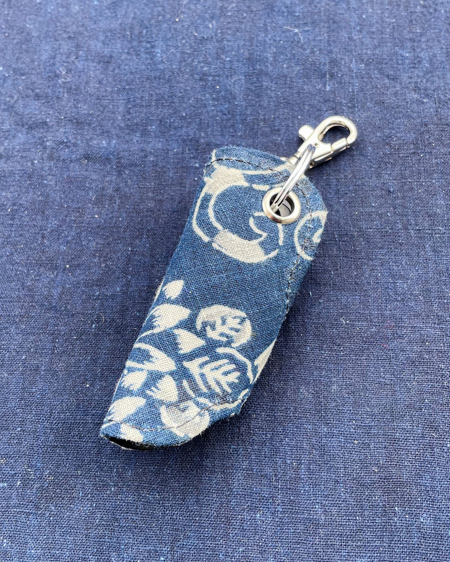 Homemade Key Holder KATAZOME Fabric