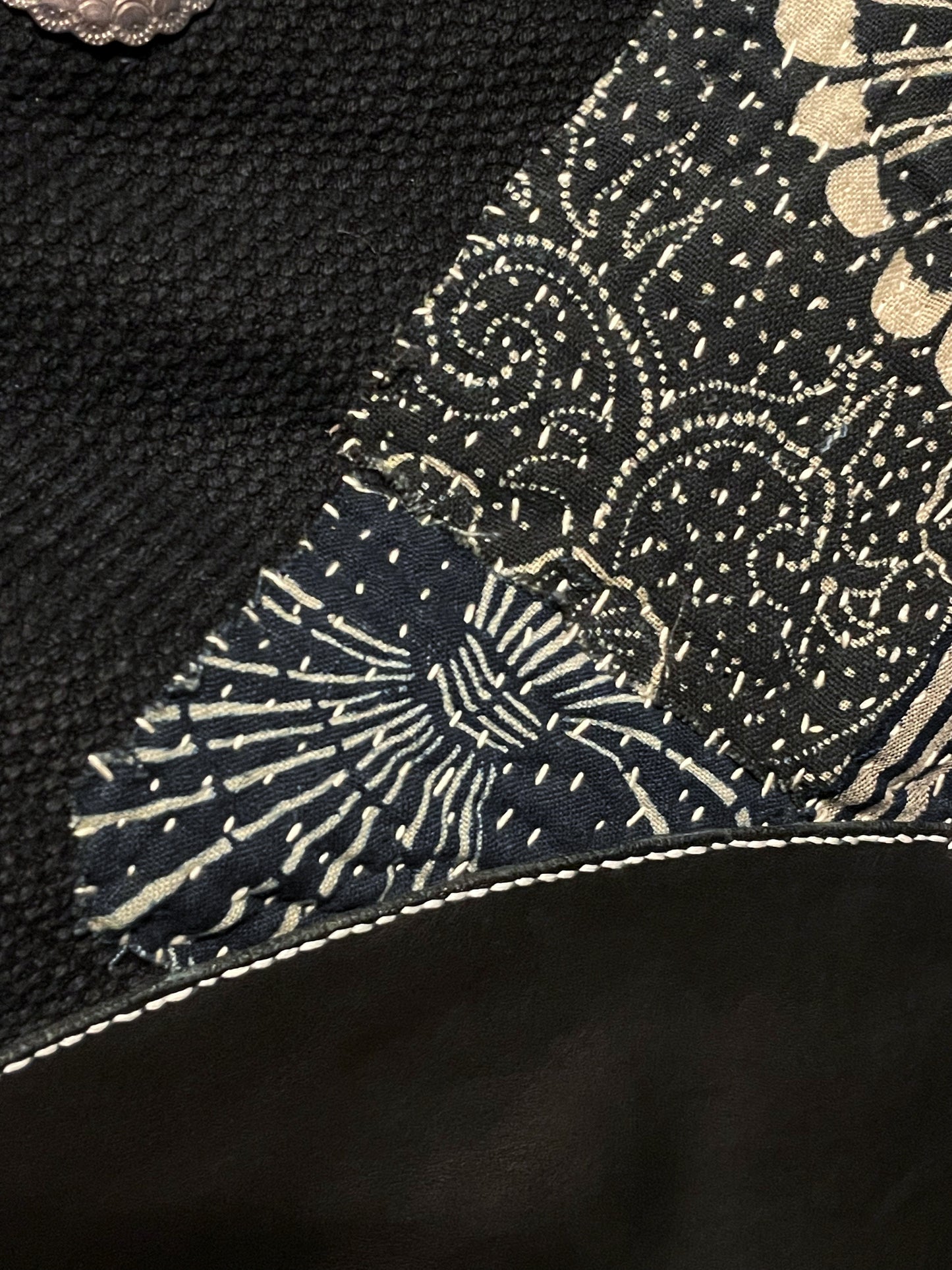 Kendo Kofu Sashiko Bag