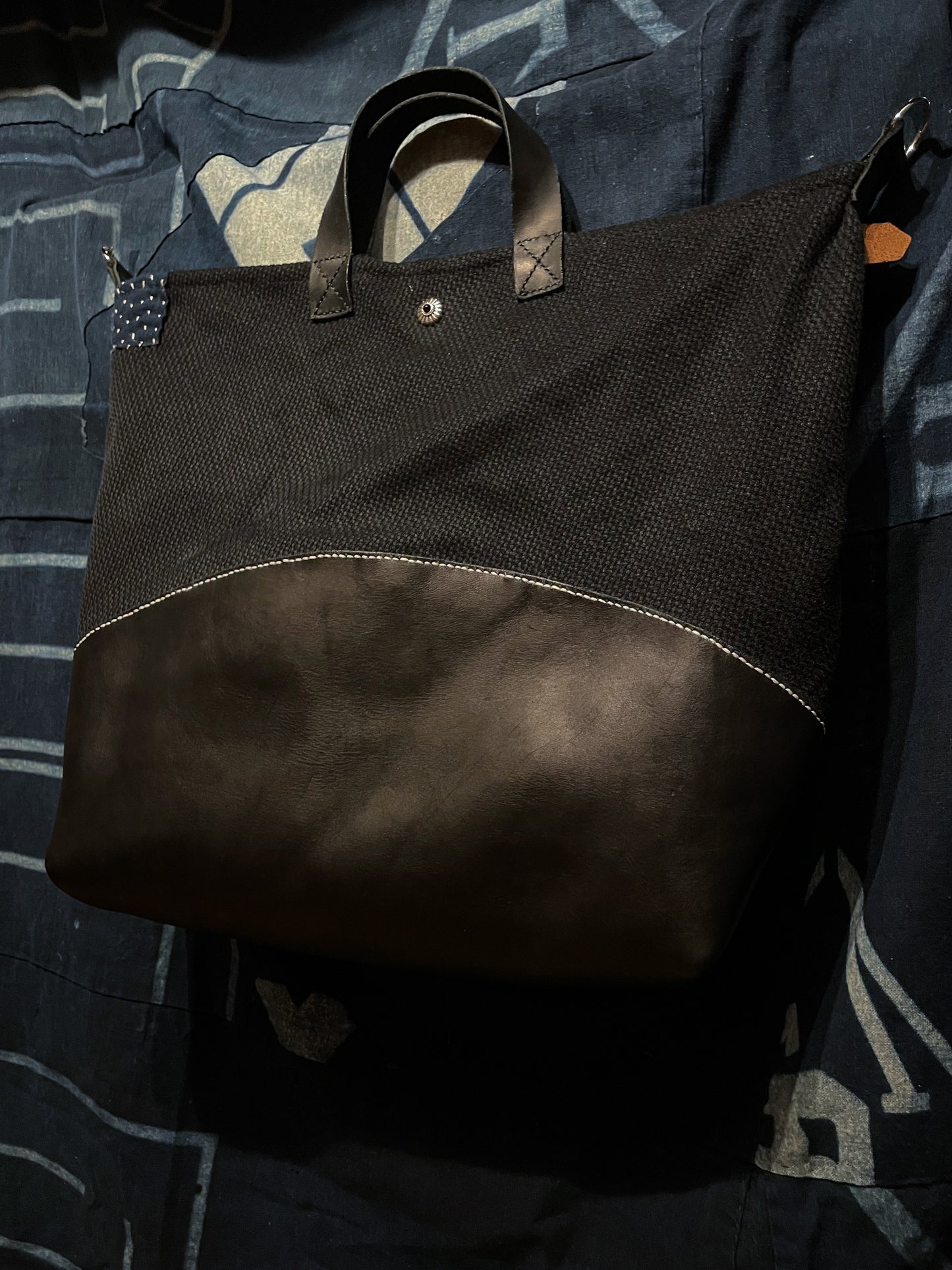 Kendo Kofu Sashiko Bag