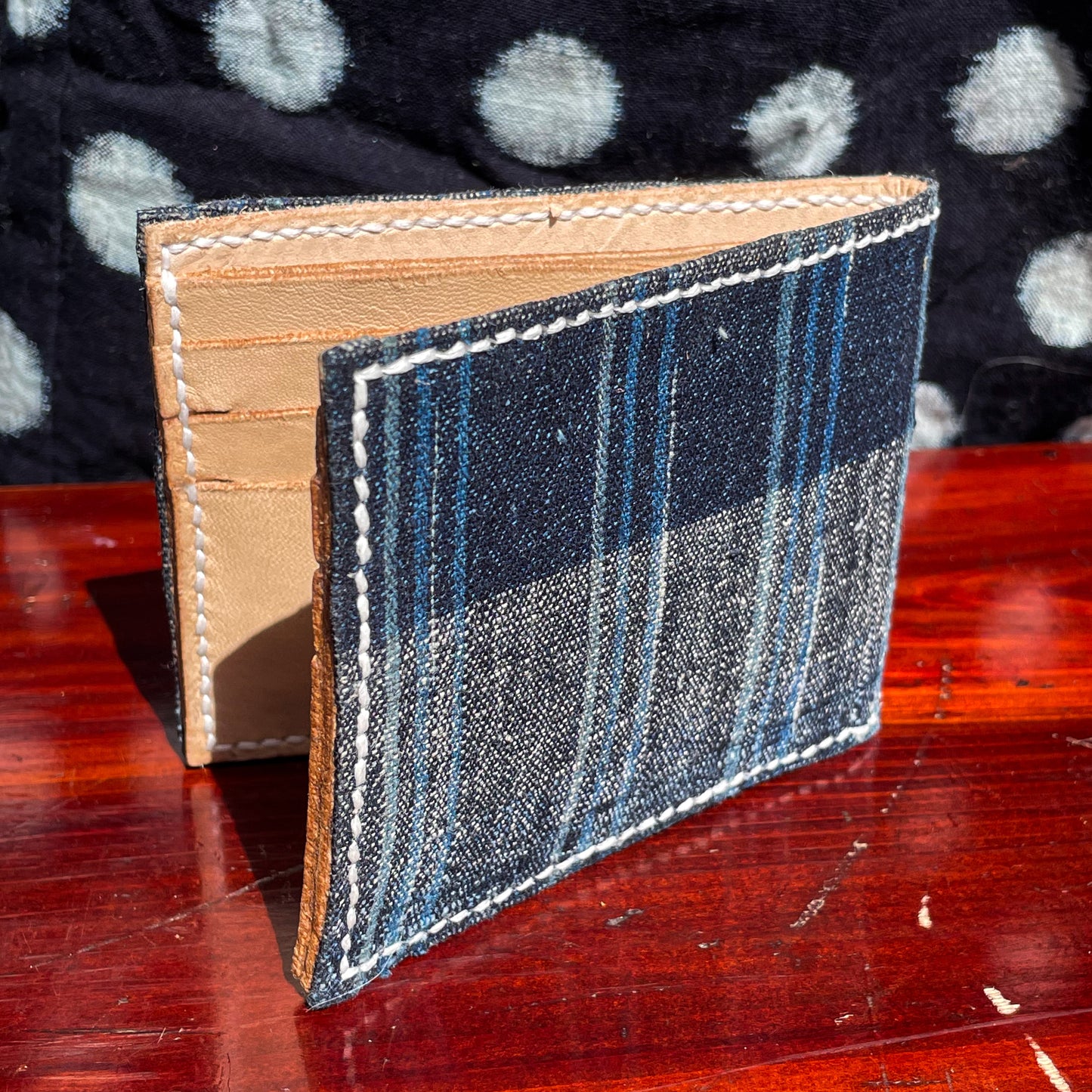 Daruma Kokobo Homemade Wallet Sakiori