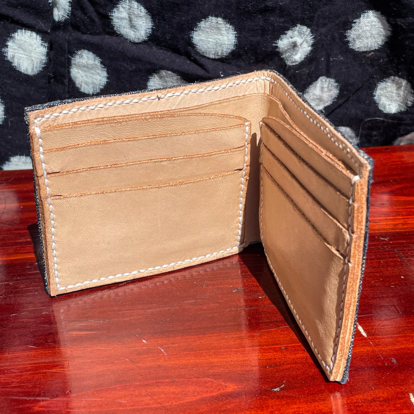 Daruma Kokobo Homemade Wallet Sakiori