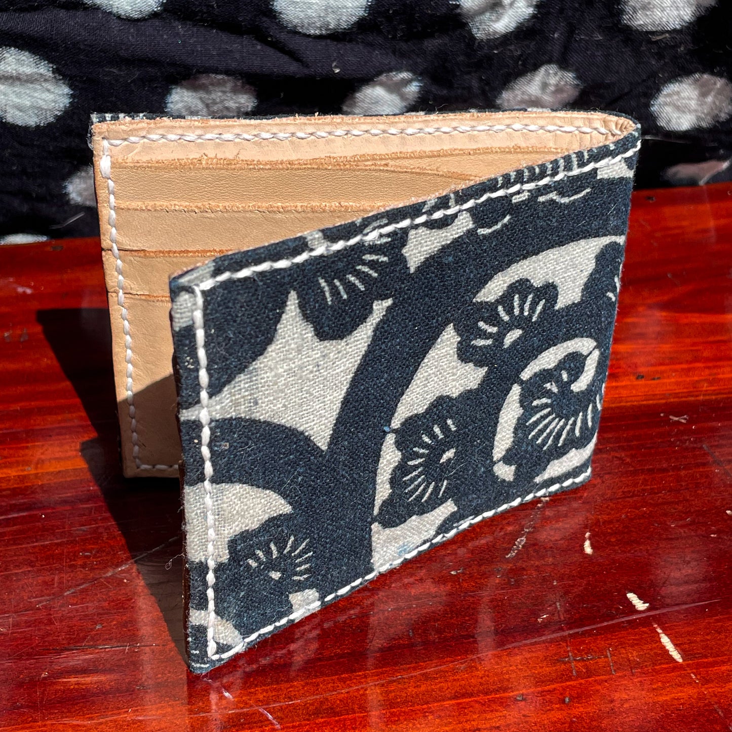 Daruma Kokobo Homemade Wallet Sakiori