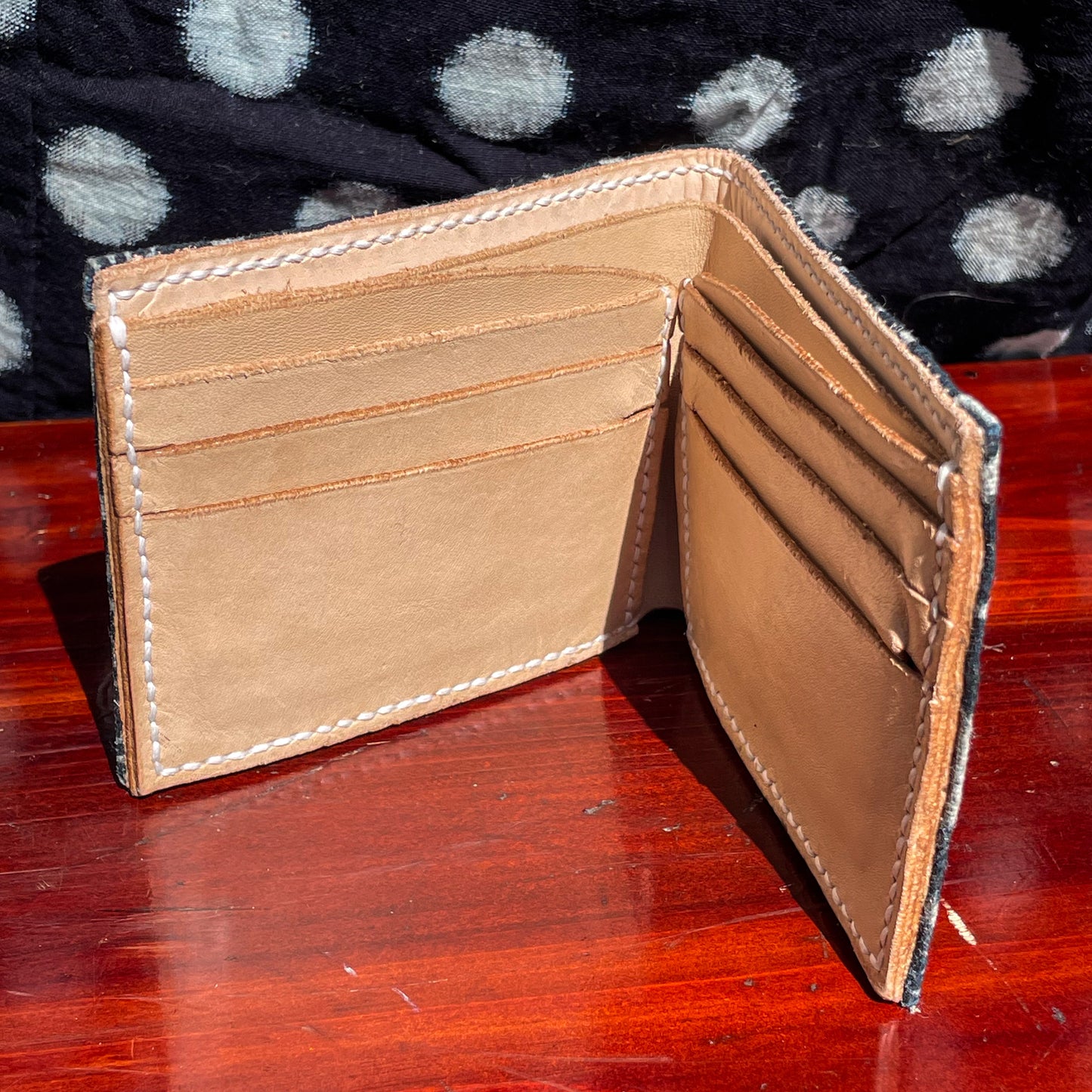 Daruma Kokobo Homemade Wallet Sakiori
