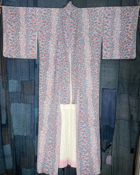 KOMON Kimono - Bingata Wisteria Dream