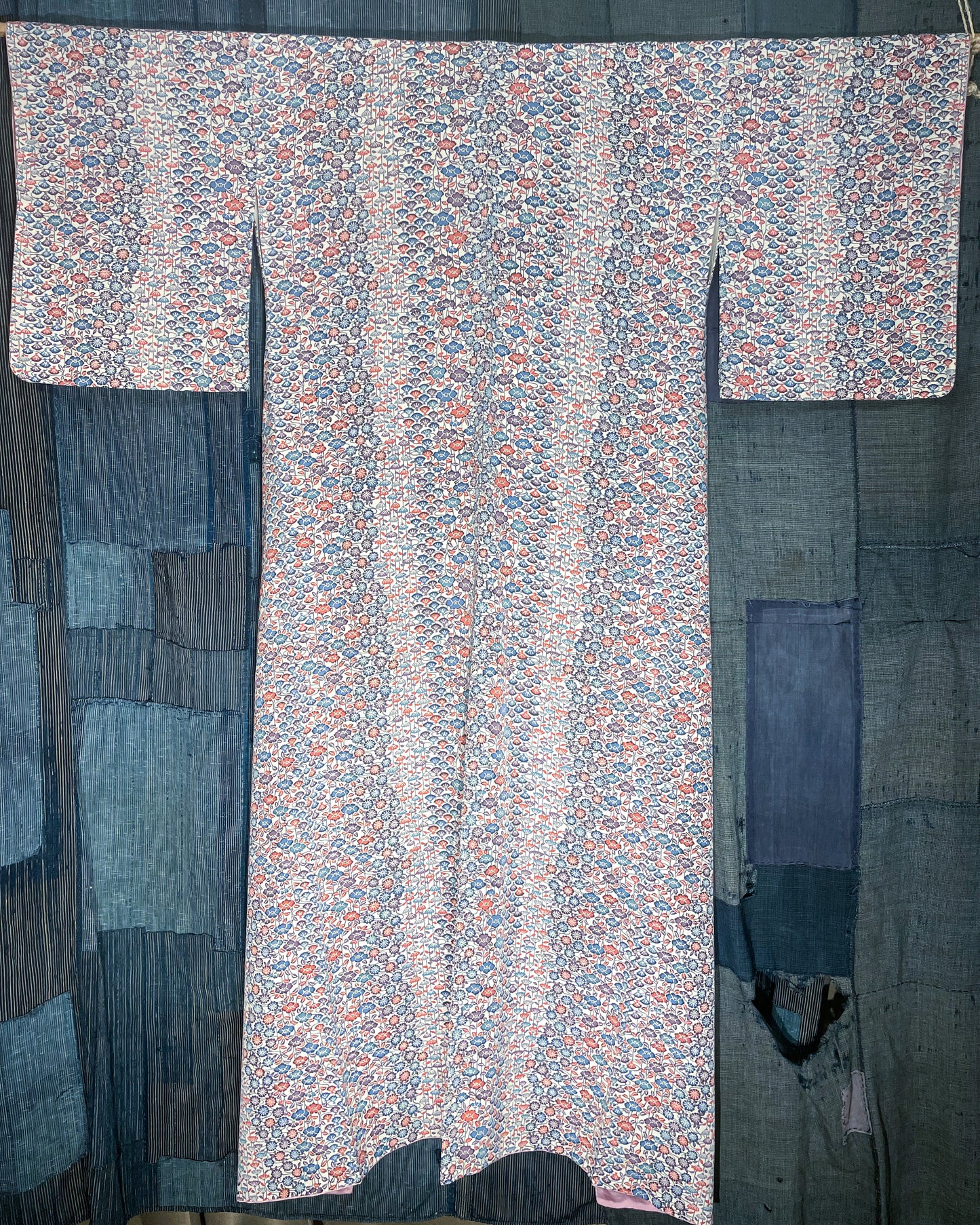 KOMON Kimono - Bingata Wisteria Dream